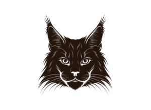 tufted maine coon emblem