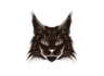 tufted maine coon emblem