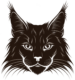 tufted maine coon emblem